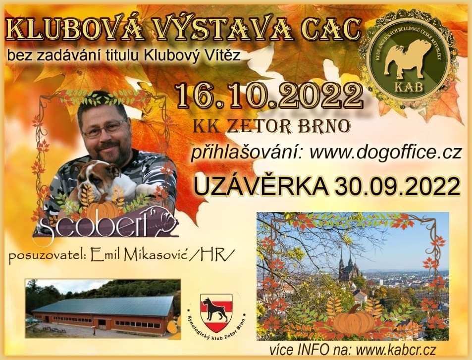 klubová výstava kab čr 16.10.2022 Mikasovic Emil